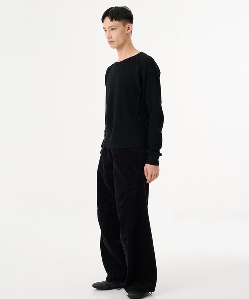 NVRFRGT】3D TWISTED WIDE LEG 5P PANTS(その他パンツ)|NVRFRGT NVRFRGT】3D TWISTED WIDE LEG 5P PANTS(その他パンツ)|NVRFRGT