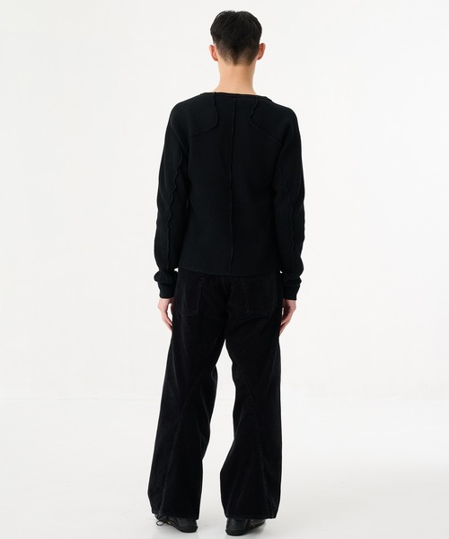 NVRFRGT】3D TWISTED WIDE LEG 5P PANTS（その他パンツ）｜NVRFRGT