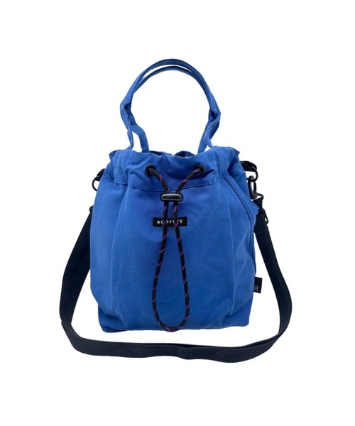 ROOTOTE(ルートート)の「ルートート / SC.サコッシュ.ドローストリング-A(ショルダーバッグ・レディース・ベージュ/タン/ブルー/ブラック・FREE)」の4枚目の写真