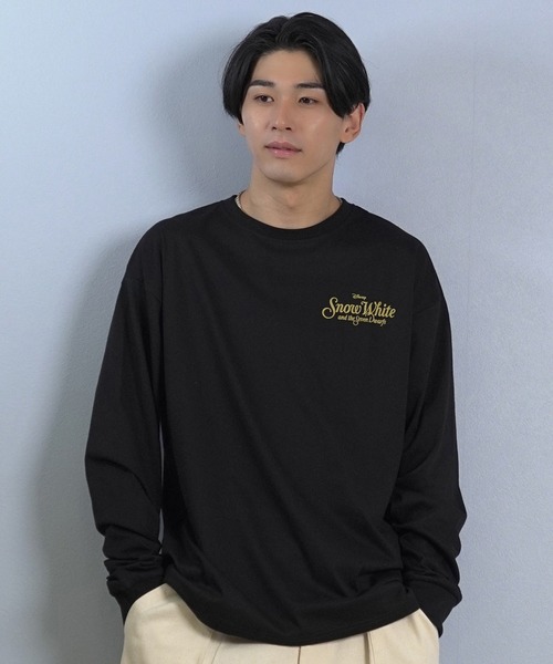 ムラサキスポーツ(ムラサキスポーツ)の「【ムラサキスポーツ限定】DEAR LAUREL/ディアローレル × Disney ディズニー × JM コラボ 長袖 Tシャツ ロンT バックプリント 白雪姫 DL25F-JM2202(Tシャツ/カットソー・メンズ・ブラック/ホワイト・M/L)」の10枚目の写真