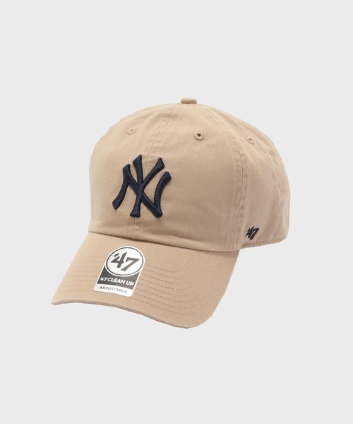'47（フォーティーセブン）の「47 CLEAN UP Yankees / クリーンナップ ニューヨーク・ヤンキース（キャップ・メンズ・ベージュ/ネイビー/ブルー系その他/グリーン/オリーブ/チャコールグレー・FREE）」の2枚目の写真
