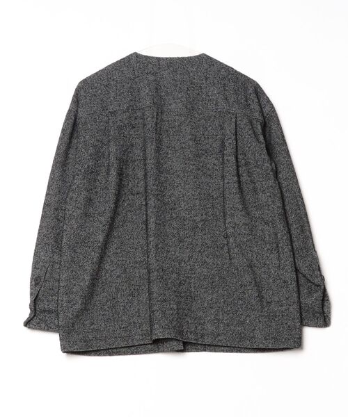 HAU（ハウ）の「Vネックジャケット tweed（その他アウター・レディース・ブラック・MEDIUM）」の10枚目の写真