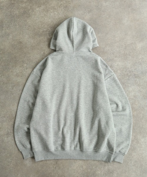 KANGOL(カンゴール)の「【KANGOL/カンゴール】別注 裏起毛 ロゴ刺繍 スウェット フルジップ パーカー(パーカー・メンズ・ネイビー/ホワイト/ブラック/ブラウン/杢グレー/アッシュグレー・M/XL/L)」の14枚目の写真