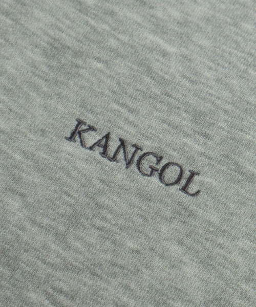 KANGOL(カンゴール)の「【KANGOL/カンゴール】別注 裏起毛 ロゴ刺繍 スウェット フルジップ パーカー(パーカー・メンズ・ネイビー/ホワイト/ブラック/ブラウン/杢グレー/アッシュグレー・M/XL/L)」の21枚目の写真