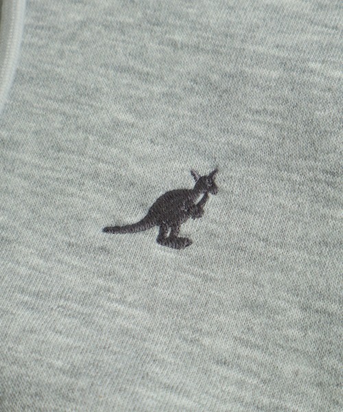 KANGOL(カンゴール)の「【KANGOL/カンゴール】別注 裏起毛 ロゴ刺繍 スウェット フルジップ パーカー(パーカー・メンズ・ネイビー/ホワイト/ブラック/ブラウン/杢グレー/アッシュグレー・M/XL/L)」の22枚目の写真