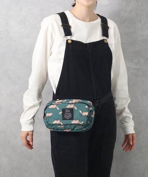 KiU(キウ)の「【KiU and BleuBleuet】KiUフロントポケットミニショルダー(ショルダーバッグ・レディース・その他/その他1/その他2・FREE)」の19枚目の写真
