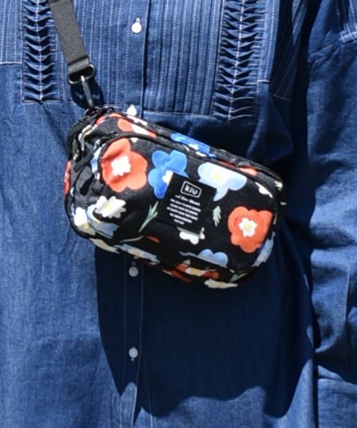 KiU(キウ)の「【KiU and BleuBleuet】KiUフロントポケットミニショルダー(ショルダーバッグ・レディース・その他/その他1/その他2・FREE)」の11枚目の写真