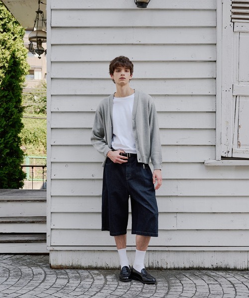 カーディガン Cropped Knit Cardigan Regen Glanz（レーゲングランツ）の「cropped knit cardigan