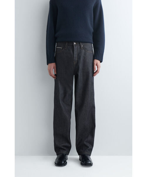 ライダー RAW セルビッジ ストレートレッグジーンズ（デニムパンツ