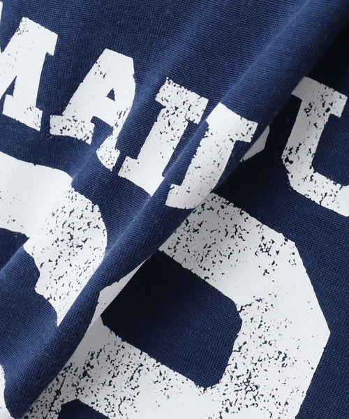 apstudio フットボールＴシャツ　別注athletic wear AP STUDIO tシャツ 「athletic wear MASON」別注レーヨン