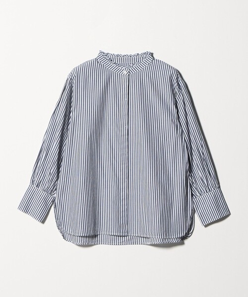 セール】ニットベスト×フリルネック ブラウス（シャツ/ブラウス