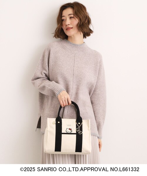 ハローキティ】Lee別注ポケット刺繍スクエアトート（トート