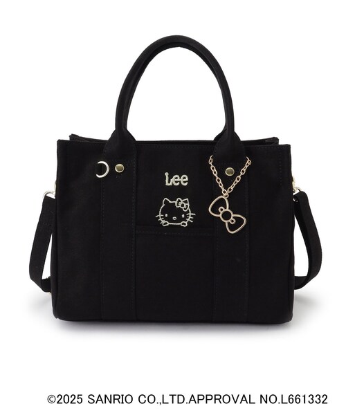 セール】【ハローキティ】Lee別注ポケット刺繍スクエアトート（トート