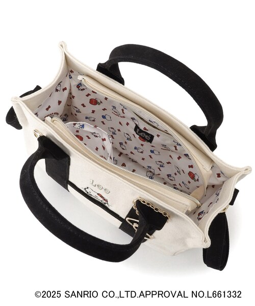 ハローキティコラボ（ハローキティコラボ）の「【ハローキティ】Lee別注ポケット刺繍スクエアトート（トートバッグ・レディース・グレー系2/ブラック/アイボリー/ブラック系2・00）」の19枚目の写真