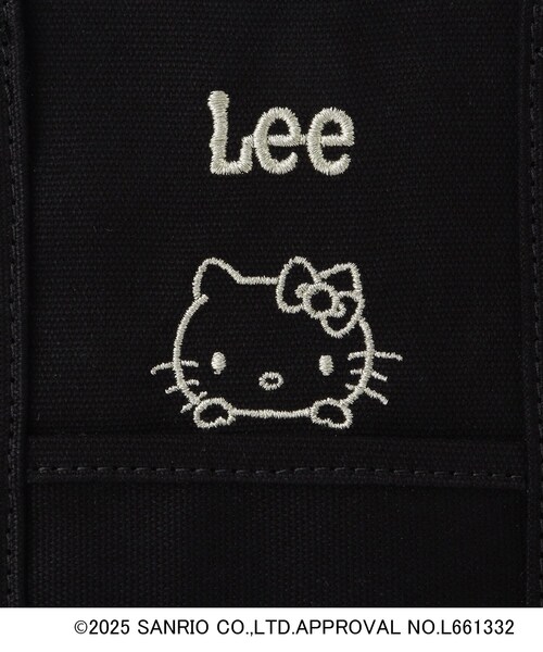 セール】【ハローキティ】Lee別注ポケット刺繍スクエアトート（トート