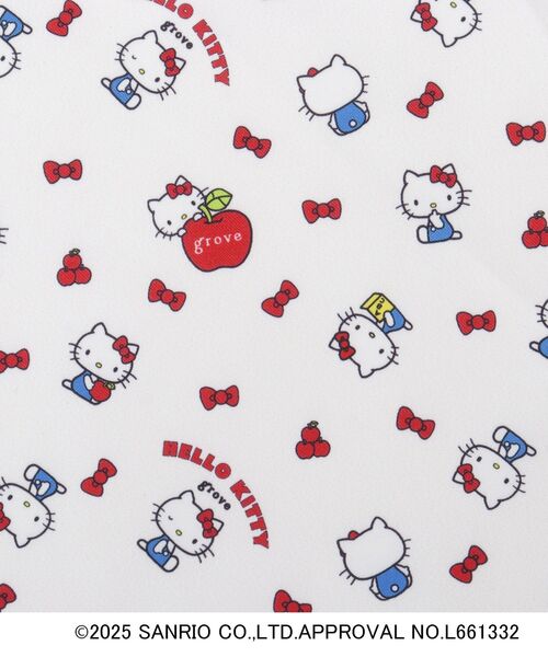 ハローキティコラボ（ハローキティコラボ）の「【ハローキティ】Lee別注ポケット刺繍スクエアトート（トートバッグ・レディース・グレー系2/ブラック/アイボリー/ブラック系2・00）」の5枚目の写真