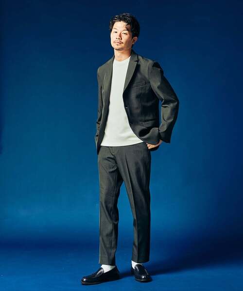 EDIFICE セットアップ　着用一回美品 セール】4WAYストレッチ セットアップ ”ジャケット1点+パンツ1点” の2