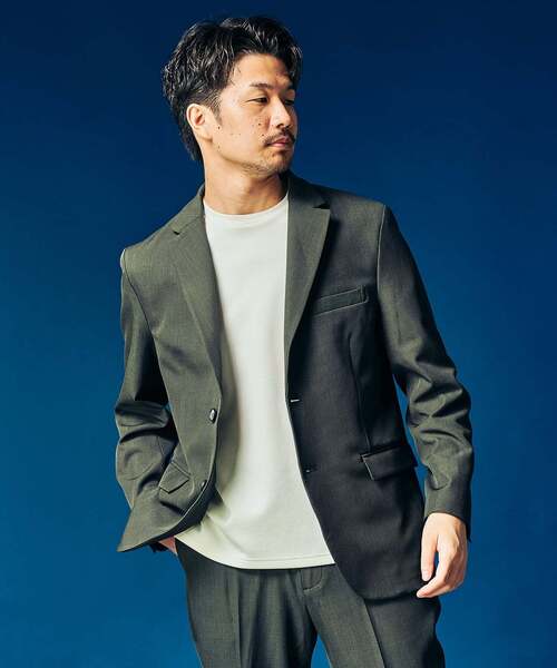 4WAYストレッチ セットアップ ”ジャケット1点+パンツ1点” の2点セット