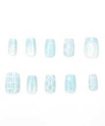 WEGO（ウィゴー）の「WEGO/デザインショートネイルチップ（ネイルシール/ネイルチップ）」