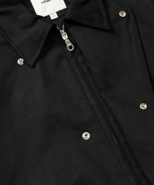 rehacer（レアセル）の「rehacer : Slant Twill Mods Coat  / スラント ツイル モッズコート（モッズコート・メンズ・ブラック/カーキ・LARGE/MEDIUM/SMALL）」の8枚目の写真