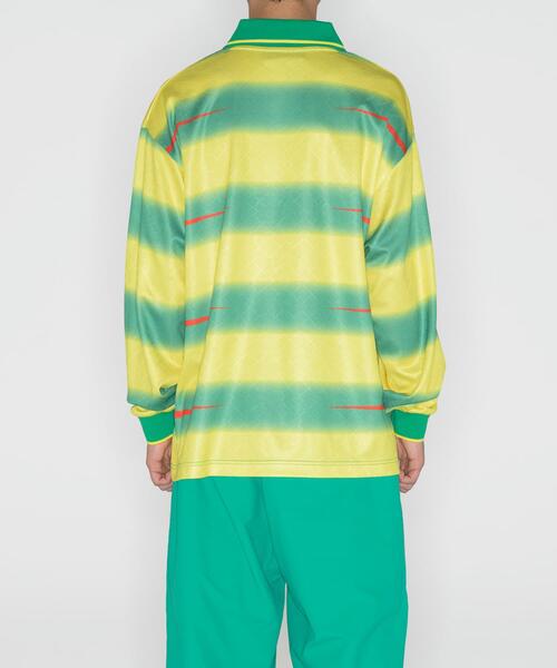 LOTTO（ロット）の「LOTTO　RASTA COLOR GAME SHIRTS（Tシャツ/カットソー・メンズ・その他1・MEDIUM/XX-LARGE/LARGE/X-LARGE）」の4枚目の写真
