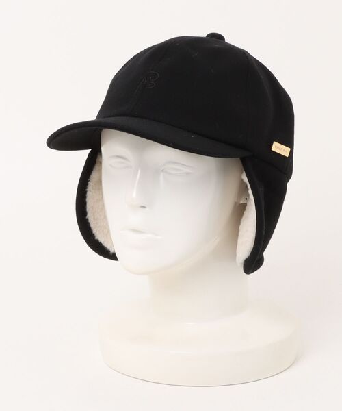 MAISON Birth（メゾンバース）の「MAISON Birth メゾンバース / ARMY FLAP CAP アーミーツイルフラップボアキャップ / MB-25302（キャップ・レディース・オリーブ/ブラック/グレー・FREE）」の6枚目の写真