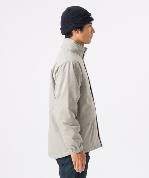 BEAMS GOLF（ビームスゴルフ）の「ORANGE LABEL / 防風 タテロゴ 中綿ブルゾン【撥水】（ブルゾン・メンズ・ブラック/ベージュ・MEDIUM/LARGE/SMALL/X-LARGE）」の11枚目の写真