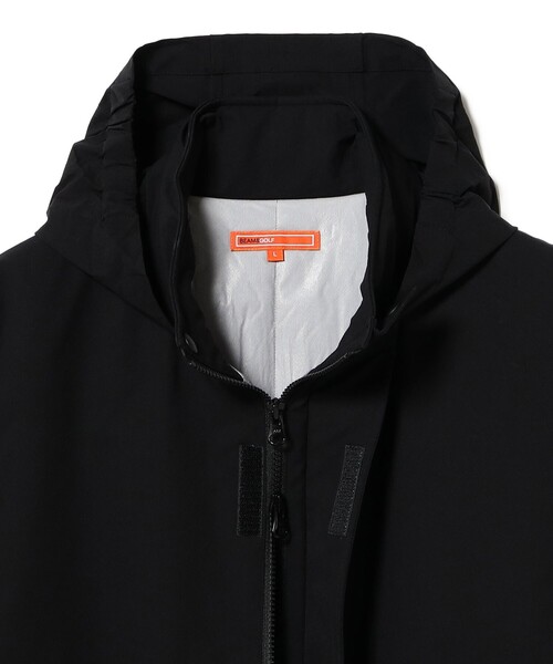 BEAMS GOLF（ビームスゴルフ）の「ORANGE LABEL / 防風 タテロゴ 中綿ブルゾン【撥水】（ブルゾン・メンズ・ブラック/ベージュ・MEDIUM/LARGE/SMALL/X-LARGE）」の15枚目の写真