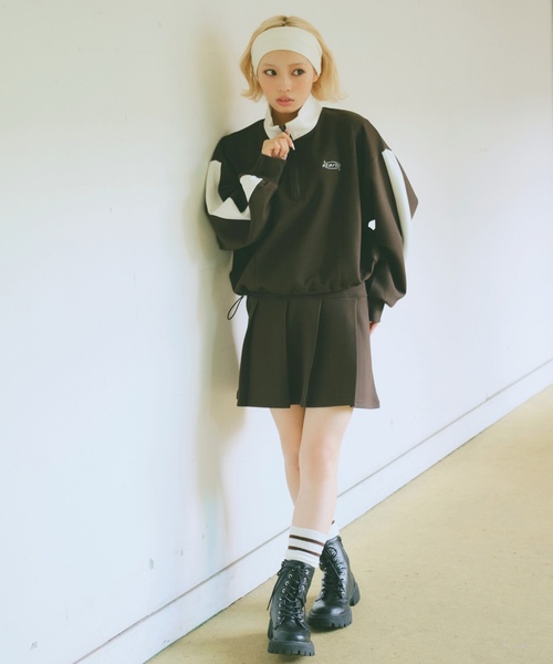 ダンボールプリーツスカート（スカート）｜LOVETOXIC