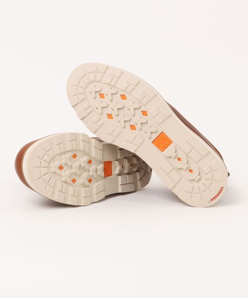 Timberland(ティンバーランド)の「Timberland ティンバーランド BRITTON MILLS MID LACE WP BOOT【防水】メンズブーツ(ブリットンミルズミッドウォータープルーフブーツ) A6CE2 EM6 ラスト(ブーツ・メンズ・ブラウン・25.0cm/26.0cm/27.0cm/28.0cm)」の3枚目の写真