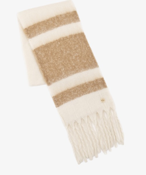 MICHAEL MICHAEL KORS ソリッドロゴティー エンバイアマフラー MICHAEL KORS（マイケルコース）の「ソリッド ロフティー