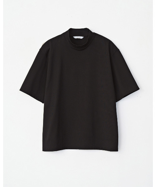VICTIM（ヴィクティム）の「VICTIM ヴィクティム / MOCK NECK TEE モックネックTシャツ / VTM-25-CS-107（Tシャツ/カットソー・メンズ・ブラック/ホワイト/ブラウン・1/2/3）」の8枚目の写真