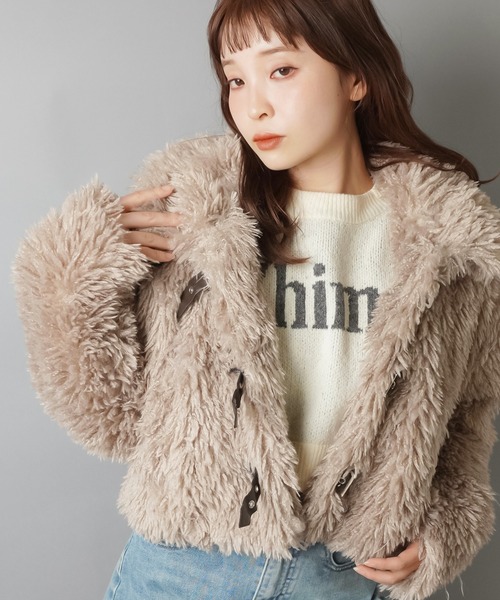 子猫と薔薇のショートコート 子猫と薔薇のショートコート