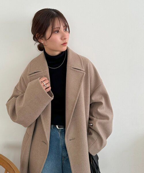 中空糸チェスターコート（チェスターコート）｜DISCOAT（ディス