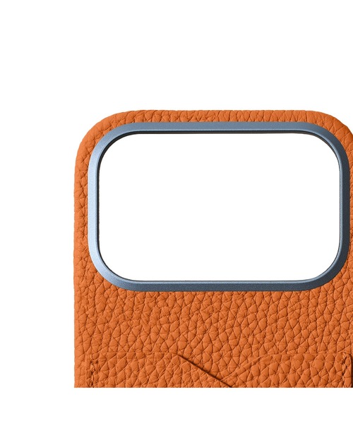 iPhone 17 Pro)バックカバーケース シュリンクレザー（スマホケース