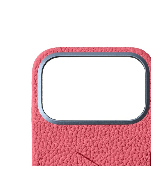 iPhone 17 Pro)バックカバーケース シュリンクレザー（スマホケース