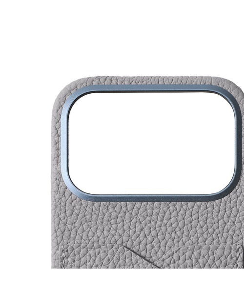 iPhone 17 Pro)バックカバーケース シュリンクレザー（スマホケース