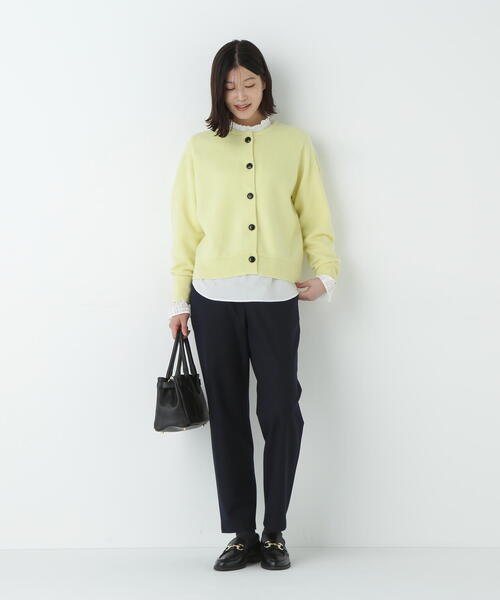 human woman(ヒューマンウーマン)の「◆裏起毛細身ストレートパンツ(その他パンツ・レディース・ネイビー/ブラック系その他3・LARGE/MEDIUM/SMALL)」の20枚目の写真