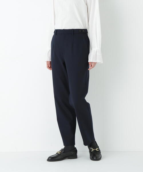 human woman(ヒューマンウーマン)の「◆裏起毛細身ストレートパンツ(その他パンツ・レディース・ネイビー/ブラック系その他3・LARGE/MEDIUM/SMALL)」の4枚目の写真