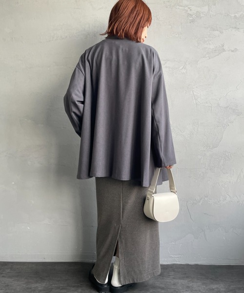 mizuiro ind/ミズイロインド] テーラード シャツジャケット