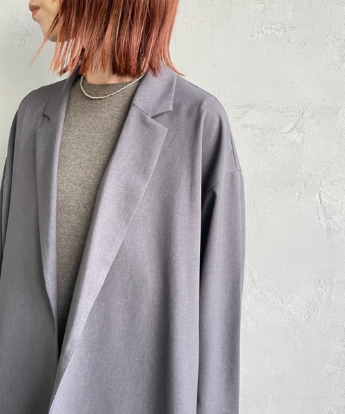 セール】[mizuiro ind/ミズイロインド] テーラード シャツジャケット