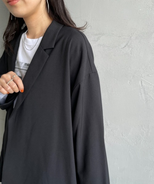 mizuiro ind/ミズイロインド] テーラード シャツジャケット