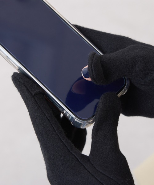 PAPILLONNER（パピヨネ）の「ビット付きグローブ（手袋・レディース・ブラック/ベージュ・FREE）」の5枚目の写真