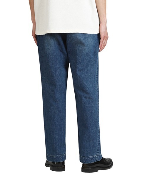 CIOTA（シオタ）の「CIOTA / シオタ：Denim Slacks：PTLM-16DS-PIMDBL-D[STD]（デニムパンツ・メンズ・ブルー系その他・4）」の5枚目の写真