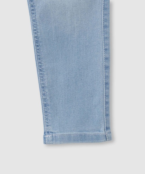 NAVY(ネイビー)の「NAVY のびるモン デニムストレッチスキニーリブパンツ(デニムパンツ・キッズ・ネイビー/ブルー・120/160/150/140/130)」の9枚目の写真