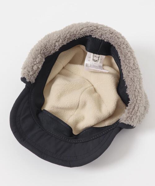 URBAN RESEARCH DOORS（アーバンリサーチドアーズ）の「耳当て付きキャップ(KIDS)（その他小物・キッズ・ブラック/ベージュ・ONE）」の16枚目の写真