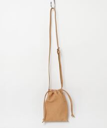PATRICK STEPHAN（パトリックステファン）の「PATRICK STEPHAN/パトリックステファン/Leather cell phone bag 'drawstring'/ショルダーバッグ_スマートフォンケース巾着/203ABG01（ショルダーバッグ）」