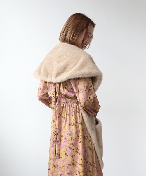 セール】ミンクエコファーストール（ストール/ショール）｜Three Four