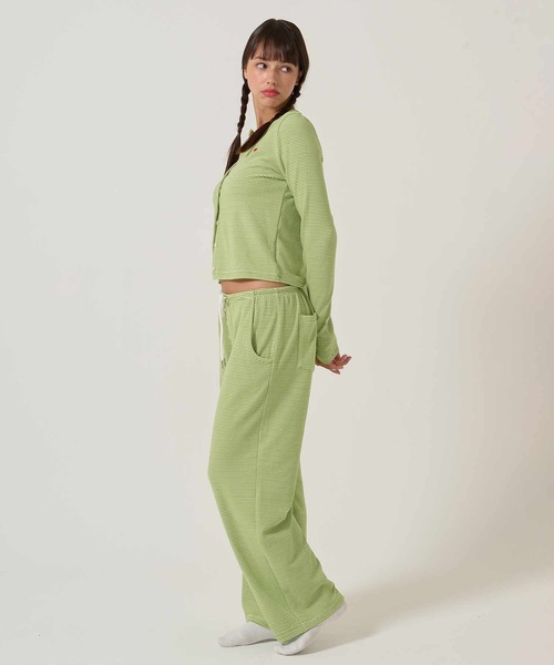 TINA：JOJUN（ティーナジョジュン）の「ドローストリング ボーダーパンツ TINA：JOJUN（その他パンツ・レディース・ブルー/グリーン・M/S）」の14枚目の写真