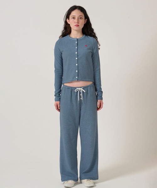 TINA：JOJUN（ティーナジョジュン）の「ドローストリング ボーダーパンツ TINA：JOJUN（その他パンツ・レディース・ブルー/グリーン・M/S）」の15枚目の写真